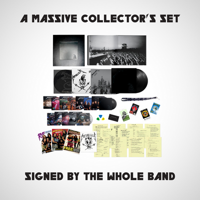 Rare, Metallica Autographed “Black Album” Remastered Deluxe Box Set 2